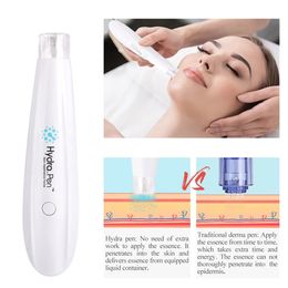 Wireless Hydra Pen H2 Professional Microneedling Pen Hydrapen Hydra Roller Pen Automatic Serum Applicator with 2 Cartridges