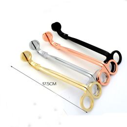 Metal Candle Wick Trimmer Stainless Steel Aromatherapy Candles Scissors Practical Oil Lamp Hook Cutters For Household 11 5sl