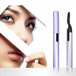 Electric Perm Heated Eyelash Curler Portable Pen Style Long Lasting Makeup Curling Tools Eyelash Curler For Women