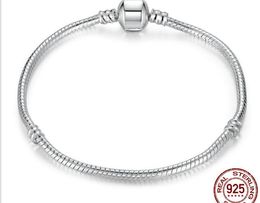 Christmas SALE Silver Snake Chain Bangle & Bracelet Luxury Jewellery 17-20CM GB649