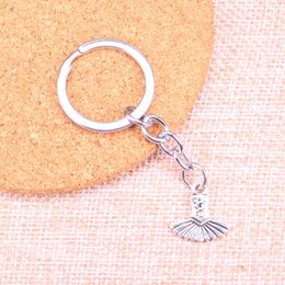 17*17mm ballet dress tutu ballerina KeyChain, New Fashion Handmade Metal Keychain Party Gift Dropship Jewellery