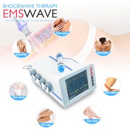 Портативная физический EMS электрических мышцы stimulaiton ударной волны физиотерапия машина для обработки ED / ред физической ударно-волновой терапия машины