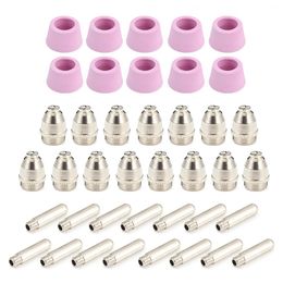 40pcs AG60 / SG55 Torch Electrodes Nozzle Tips Plasma Cutter Machine Consumables