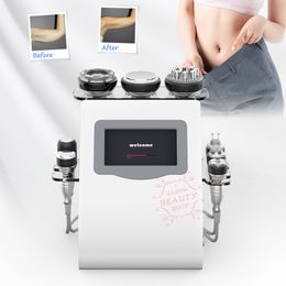 Pro Vacuum RF 8 In 1 3Mhz Ultrasonic Cavitation Effective Face Lifting Equipment Anti Cellulite Slimming Massager