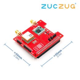 Freeshipping ong distance wireless 433/868/915Mhz Lora and GPS Expansion Board for Raspberry Pi