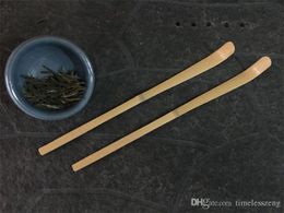 18cm Handmade Bamboo Matcha Tea Scoop Retro Japanese Green Tea Ceremony Matcha Spoon Tea Sticks Tool