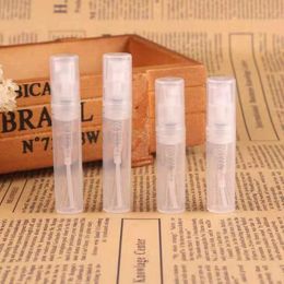 2ml 3ml Plastic Tube Packaging Mini Portable Travel Refillable Perfume Atomizer Bottle Spray Scent Pump Empty Bottle LX1520