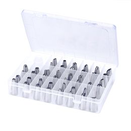cakes and pastries NZ - Cake Nozzles Set Cream Cake Decorating Tips Icing Piping Nozzle Various Sizes Bakery And Pastry Tools XBJK2006