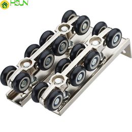 Sliding Door Silent Lift Wheels Home Doors & Windows Hardware accessories 8 wheels pulley