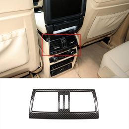 Rear Air Conditioning Outlet Frame Decoration Cover Trim For BMW X5 E70 X6 E71 2008-2014 ABS Car Styling Modified