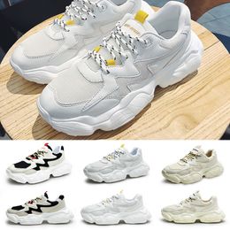 kwaliteit heren hardloopschoenen cool zwart wit mode klimplanten vader hoge kwaliteit mannen vrouwen hardlooptrainer sport sneakers 3944