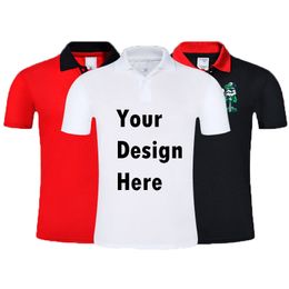Plus Size Custom Printing DIY Brand New Men's Shirt Personalised Your Logo Men Short Sleeve Shirt Shirts M-3XL