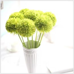 artificial hydrangea artificial hawaiian flowers pom pom pompon wedding arch decorations cheap silk flowers artificial flowers cheap