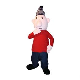 2019 Hot sale Pat a Mat Mascot Costume Cartoon Character for Adult Halloween purim party event
