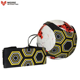 Top quality Sports Assistance Adjustable Football Trainer Soccer Ball Practise Belt Training Equipment Kick