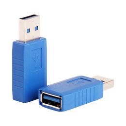 ZJT56 Blue USB3.0 USB 3.0 A Male to Female Adapter Cable Coupler USB3.0 Extend Adapters Connector