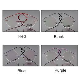 Wholesale-Super Light Rimless Eyeglasses Frame Unisex Eyeglasses Optical Glasses Frames Rouess Spectacle Frame