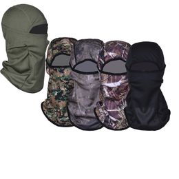 Camouflage Tight Balaclava Tactical Airsoft Hunting Outdoor Military Motorcycle Ski Cycling Full Face Mask