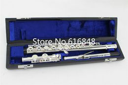 Buffet Crampon & cie APARIS BC6010 Brand Silver Plated 16 Holes Closed Designs Flute C Tune New Arrival Flutes Musical Instrument With Case