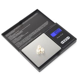 200g x 0.01g Black Pocket Size LCD Digital Personal Precision Jewelry Scale Digital Weight Scales