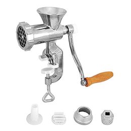 BEIJAMEI Multifunctional Home Manual Meat Grinder For Mincing Meat/Vegetable/Spice Hand-cranked Sausage Noodles Maker