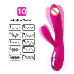 Dildo Vibrator Sex Toys For woman Dual Motor Strong Heat Vibration Vagina G-spot Clitoris Stimulator Adults Toys Sex Products