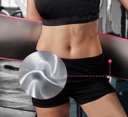 High Effect Sports Daily Use Elastic Nano Sliver Accelerate Sweating Slimming Waist Brace Belt Lumbar Support Waist Slim Strap Belt