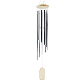 DHL Wind Chime 6 Wood Hollow Aluminium Metal Tubes Best Medium Large Wood Windchime Deliver Rich Full Relaxing Tones Indoor Outdoor Patio