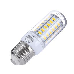 AC 220V E27 5W 450 - 500LM SMD 5730 LED Corn Bulb Light with 56 LEDs