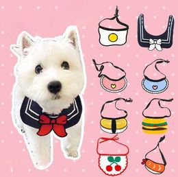 Dog Apparel Accessories Pets Adjustable Dogs Bibs Puppy Grooming Necktie for Party Pet Bowtie Cachorro Puppies Cat Accessories