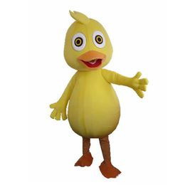 2019 Factory direct sale large yellow duck mascot Rubber Duck mascot costume adult size free shipping