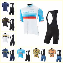 CAPO team Cycling Short Sleeves jersey bib shorts sets New Bike Wear Clothes Clothing Maillot Ciclismo Mountain U101102