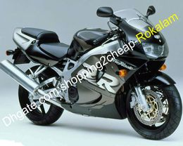 900RR Motorradzubehör für Honda Fireklade CBR900RR 919 1998 1999 CBR900 CBR 900 RR 98 99 ABS-Verkleidungsset grau schwarz silber