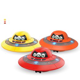 YD R10 Cute Mouse Infrared Sensor Automatically Evade Spacecraft& UFO, Ligts& Music, Parent Child Interactive Toy,Xmas Kid Birthday Gifts 2-1