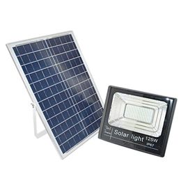 Solar Flood Lights Led Lights Remote Solar Lights Dusk to Dawn Solar Security Light with power display for garden yard plaza