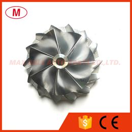 B03G 1862-123-2001/1862-123-0002 Upgrade 50.80/66.00mm 7+7 blades High Performance Turbo Billet compressor wheel/Aluminum 2618/Milling wheel