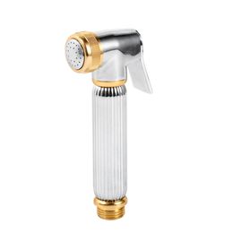 Freeshipping Bathroom Toilet Sprayer Brass Bidet Hand-held Sprayer Toilet Spray Shower Head Nozzle Sprinkler High Quality