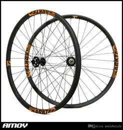 Bitex MTF15 MTR12 GREEN 15x100 12x142 QR hubs 32H MTB cyclocross front rear set