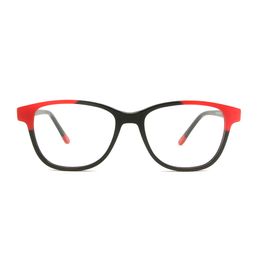 Wholesale- Acetate Eyeglasses Frames Luxury Style Optical Eyewear Multi Colours Lady Elegant Square Myopia Eye Glasses