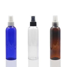 Portable 150ML Perfume Spary Bottle Water Plastic Pressed Pump Spray Bottle Liquid Container Mini Travel Refillable Bottles LX1680