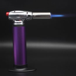 Jet Flame Butane Gas Refillable Lighter Torch Fuel Welding Soldering Ever Chef Creme Brulee Kitchen Cooking Jet Torch Lighter Butane Flame