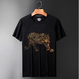 diamond stone summer short sleeves fashion black tshirt streetwear drill hip hop men top tees tshirt clothes 04339h