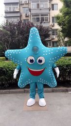 -Estrela do mar da mascote do dia das bruxas traje de alta qualidade dos desenhos animados estrela do mar anime personagem tema natal festa de carnaval trajes extravagantes