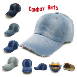 Hot sale 5 Colours 2017 summer retro women cowboy baseball cap ladies trend cap sun hat M003