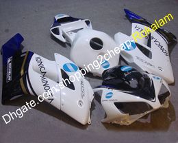 Motorbike Part Fairing For Honda 2004 2005 CBR1000RR CBR CBR1000 1000RR RR 04 05 White Black Blue Motorcycle Cowling Kit (Injection molding)