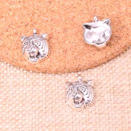 104pcs Charms tiger head 18*13mm Antique Making pendant fit,Vintage Tibetan Silver,DIY Handmade Jewellery