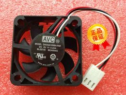 Original AVC 4010 daka0412s5h-far DC5V 0.24a 4cm 40 * 40 * 10 mm three wire mute fan