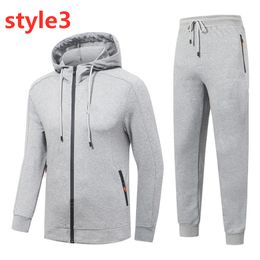 Italy men's designer Tracksuits Autumn winter running sportswear suits for men long-sleeved casual wear 2pics football training suit 6