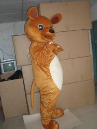 Halloween lovely brown big mouse Mascot Costume Top Quality Cartoon Rat Animal Anime theme character Christmas Carnival Party Fancy Costumes