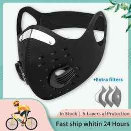 X-TIGER Pro Sport Mask Activated Carbon Philtre Anti-pollution Dustproof Mask Washable Facemask Antivira Masks Cycling Face